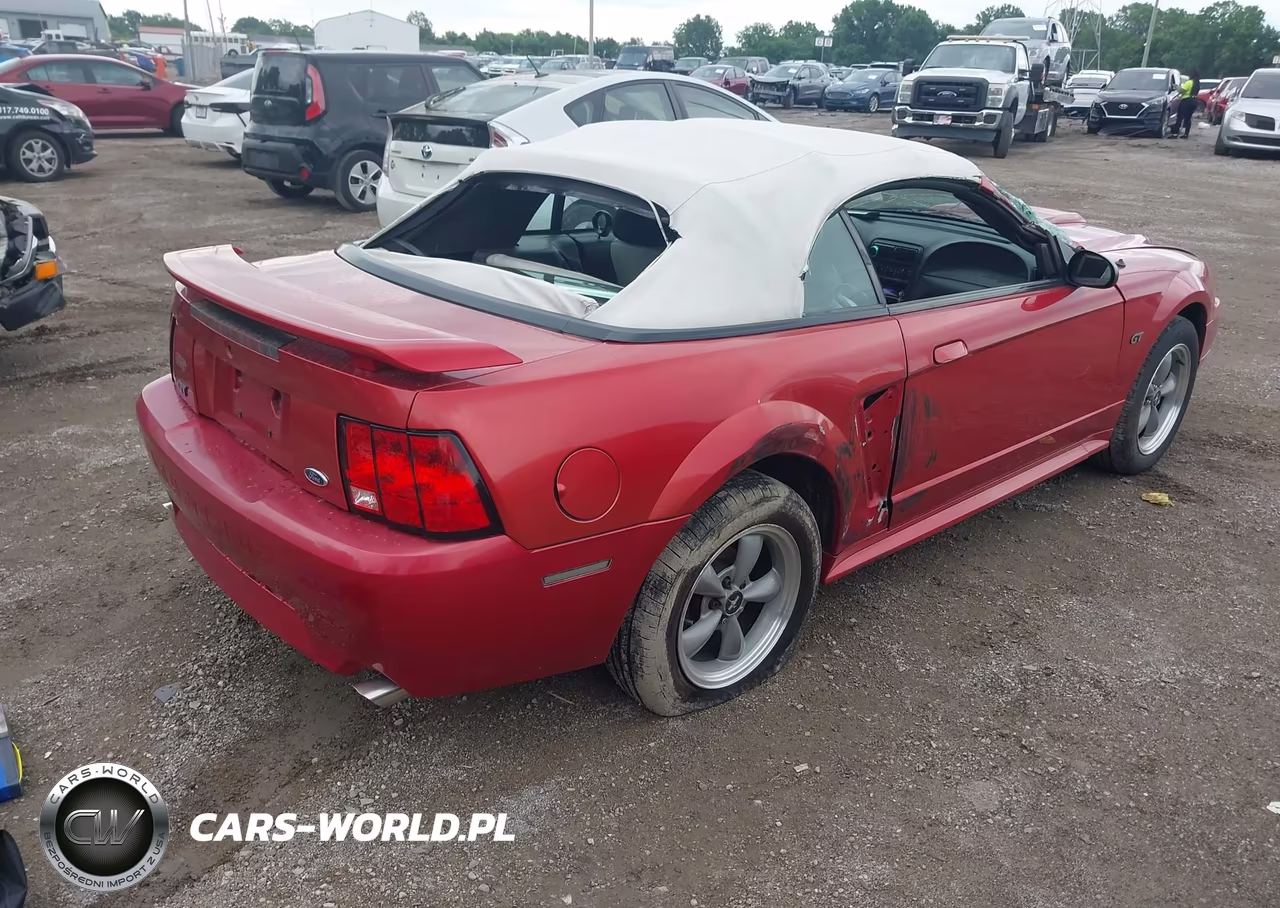 2001 Ford Mustang Gt VIN:1FAFP45X11F195212 - 4