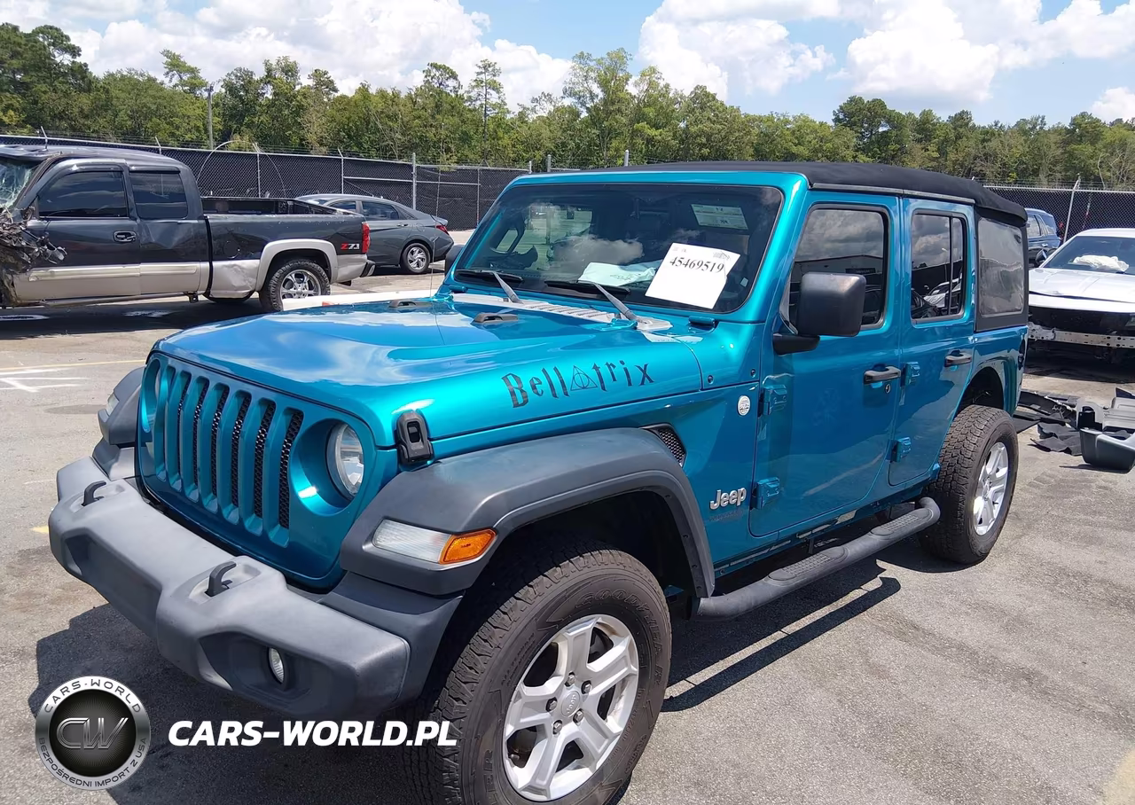 2020 Jeep Wrangler Unlimited Sport S 4X4 VIN:1C4HJXDG2LW167557 - 2
