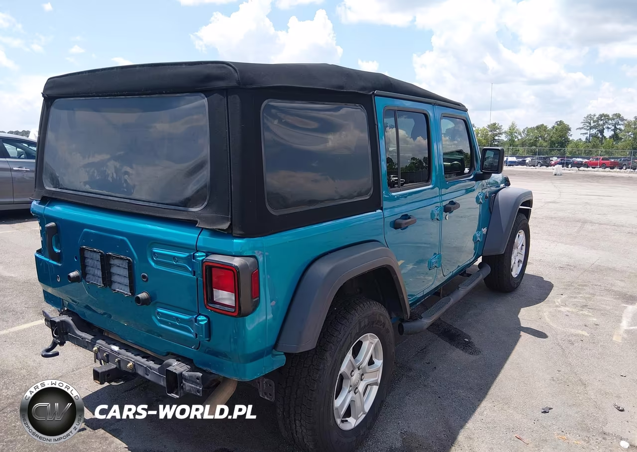 2020 Jeep Wrangler Unlimited Sport S 4X4 VIN:1C4HJXDG2LW167557 - 4