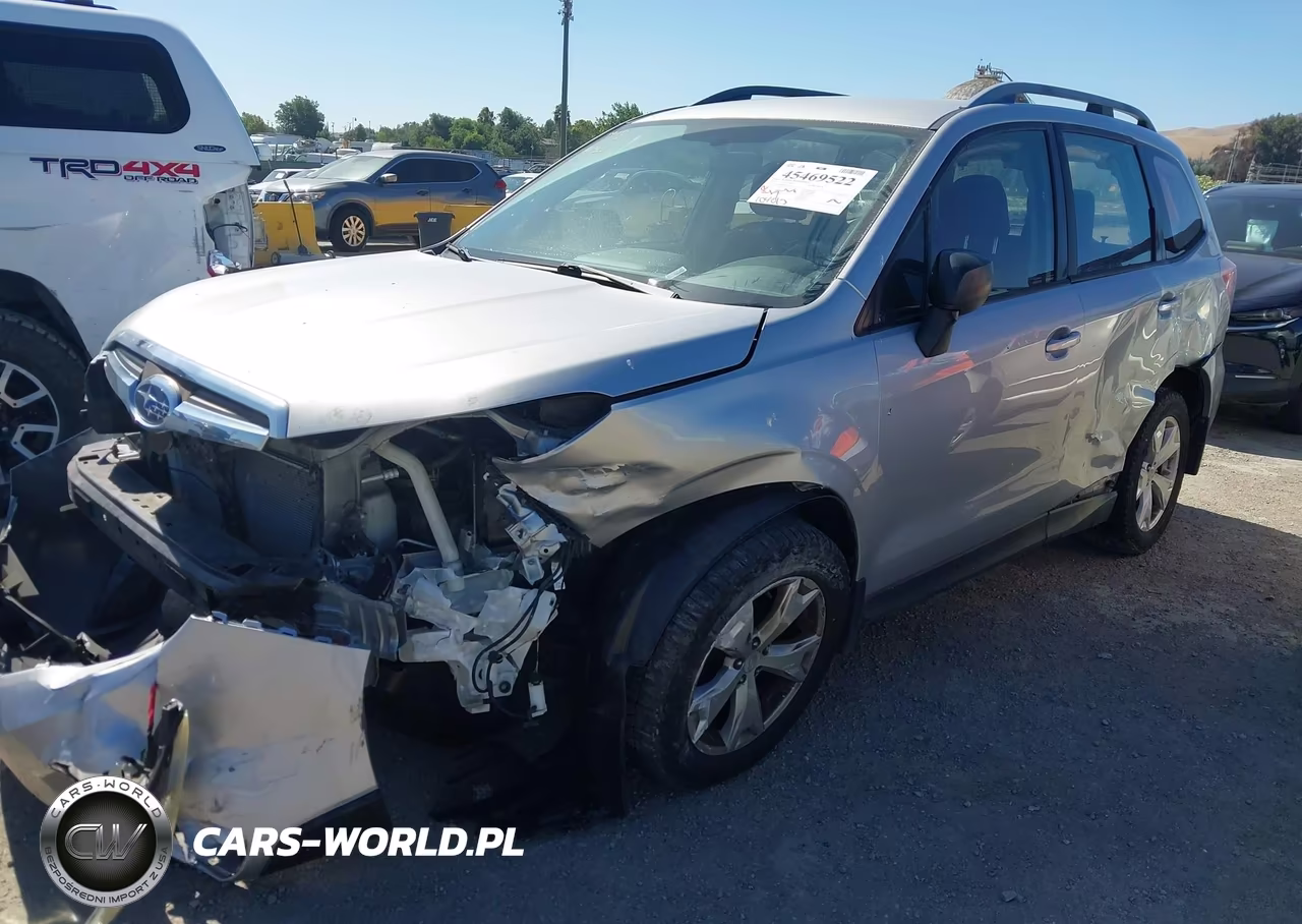 2016 Subaru Forester 2.5I VIN:JF2SJABC0GH538794 - 2