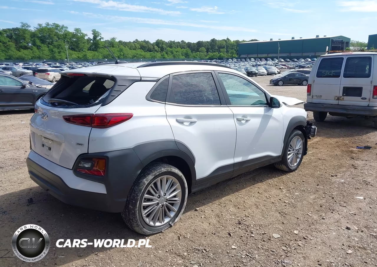 2021 Hyundai Kona Sel VIN:KM8K2CAA3MU693202 - 4