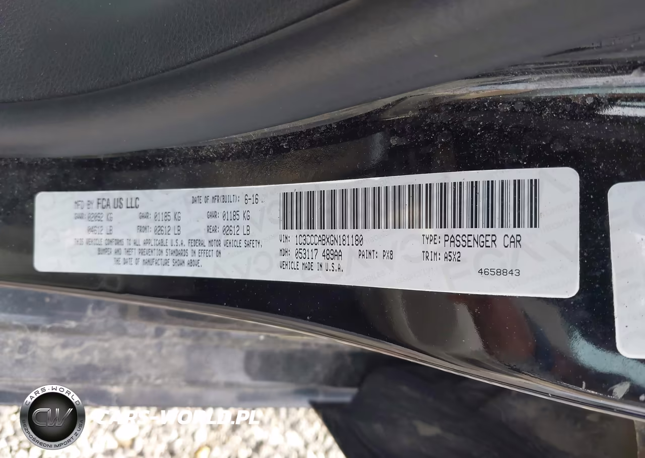 2016 Chrysler 200 Limited VIN:1C3CCCABXGN181180 - 9