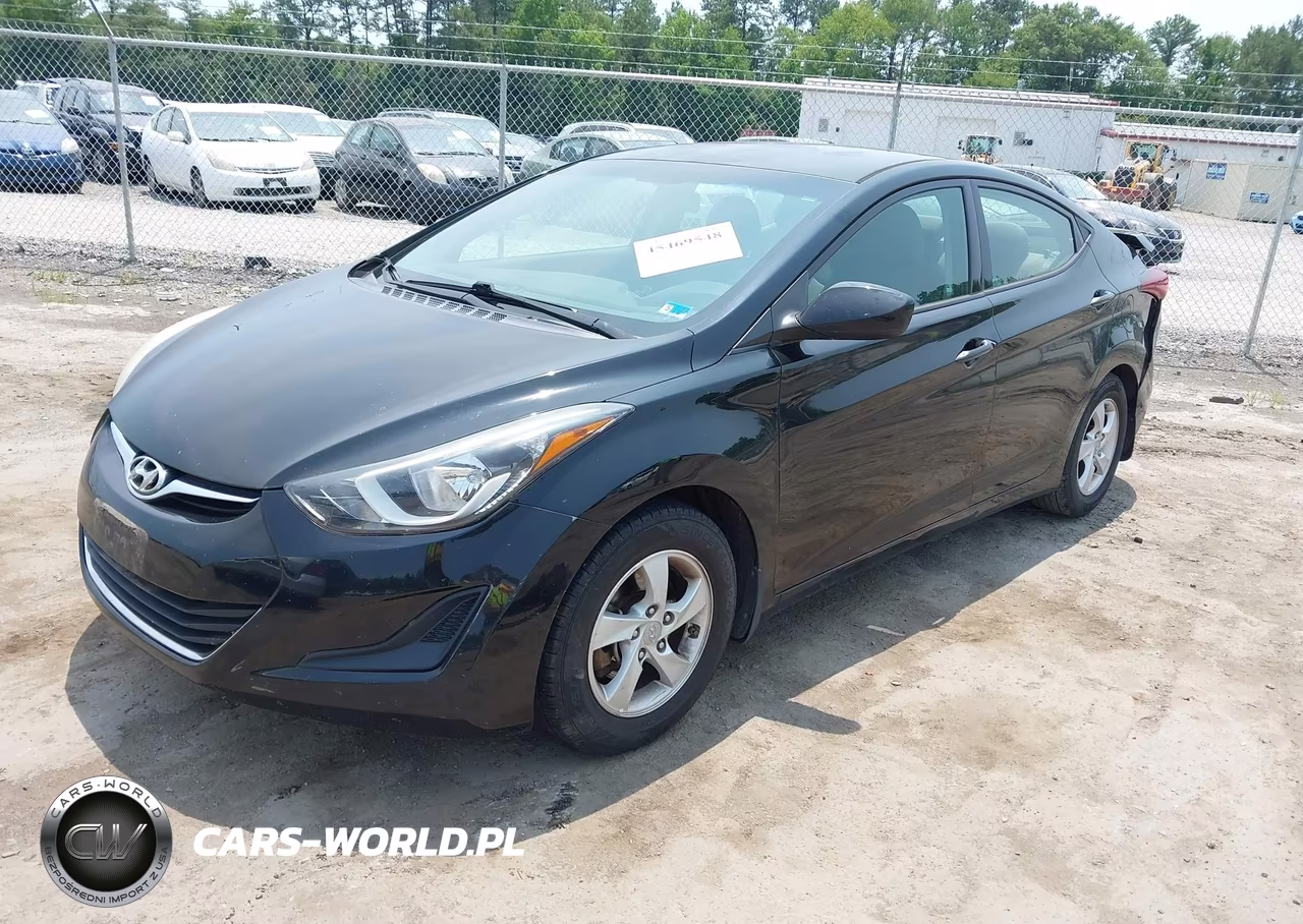 2015 Hyundai Elantra Se VIN:5NPDH4AE7FH582542 - 2