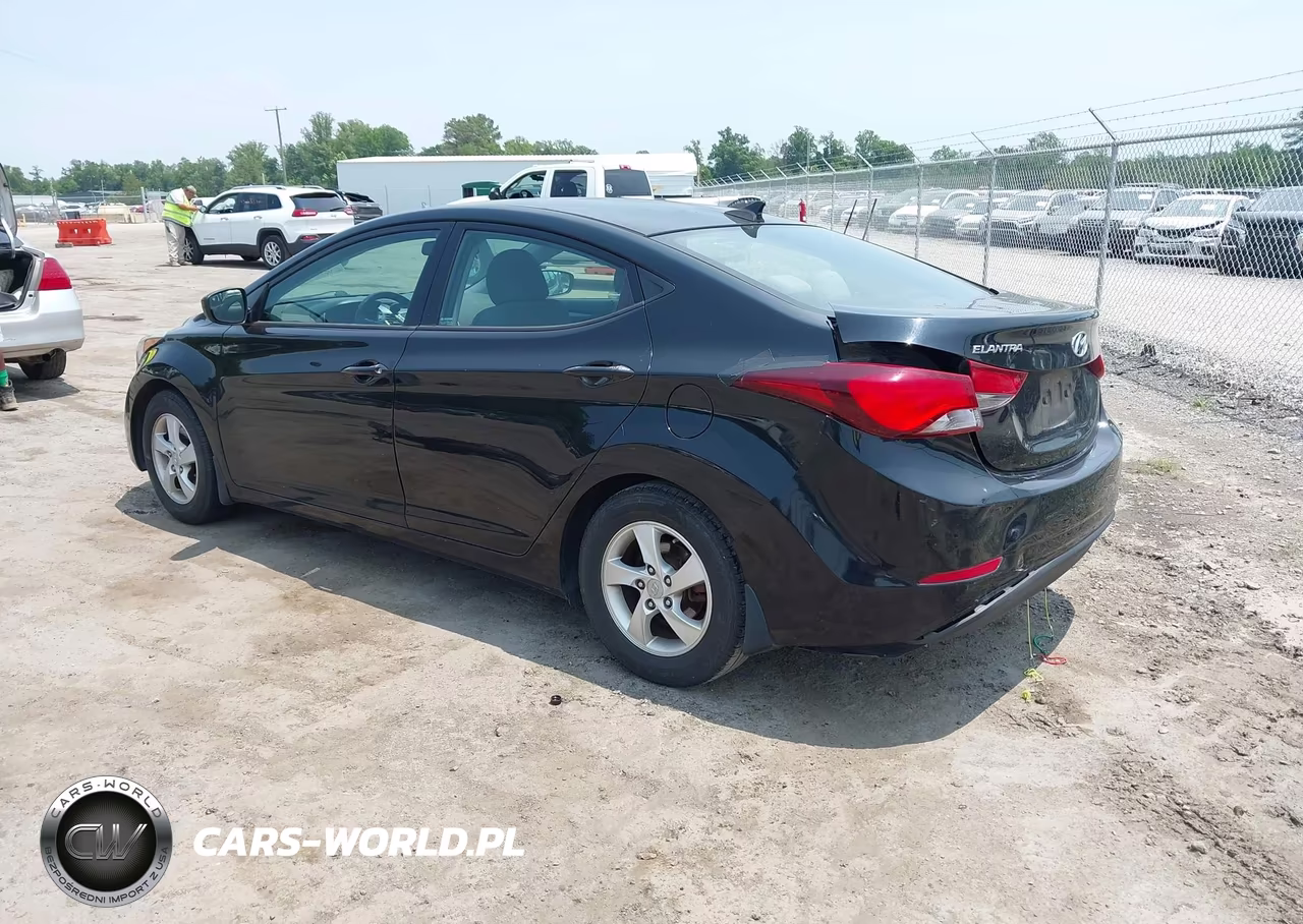 2015 Hyundai Elantra Se VIN:5NPDH4AE7FH582542 - 3