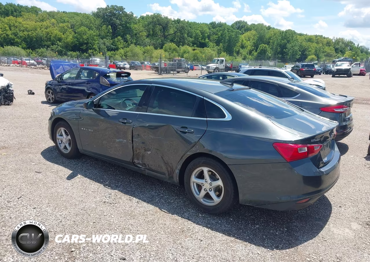 2017 Chevrolet Malibu Ls VIN:1G1ZB5ST0HF180152 - 3