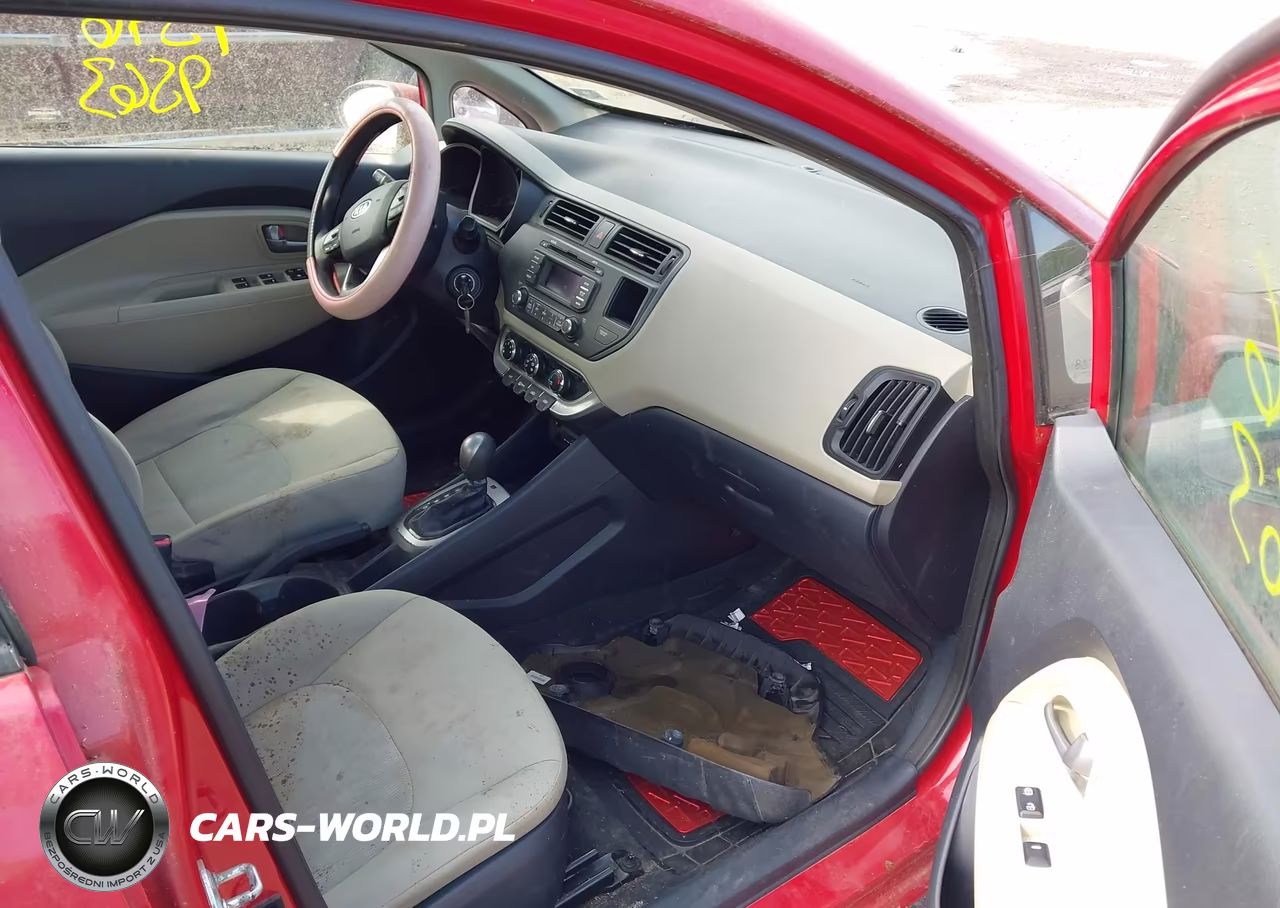 2013 Kia Rio Lx VIN:KNADM5A36D6107890 - 5