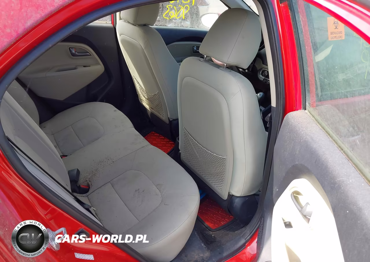 2013 Kia Rio Lx VIN:KNADM5A36D6107890 - 8