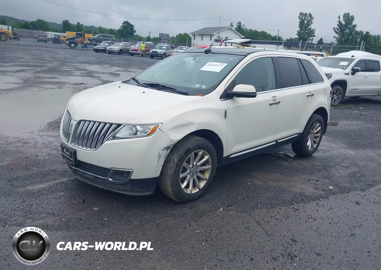 2012 Lincoln Mkx VIN:2LMDJ8JK0CBL08902 - 2