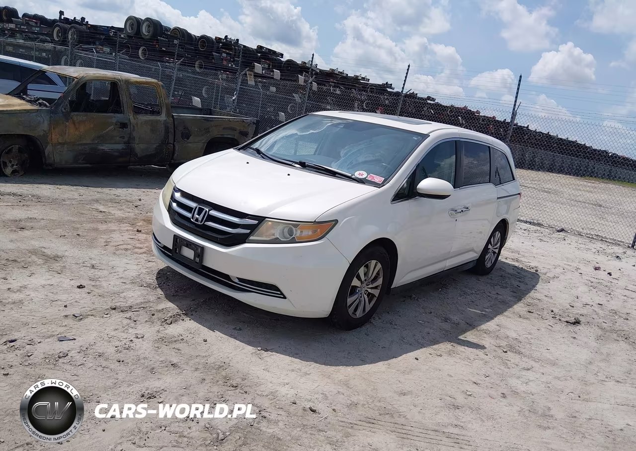 2014 Honda Odyssey Ex-L VIN:5FNRL5H6XEB076886 - 2