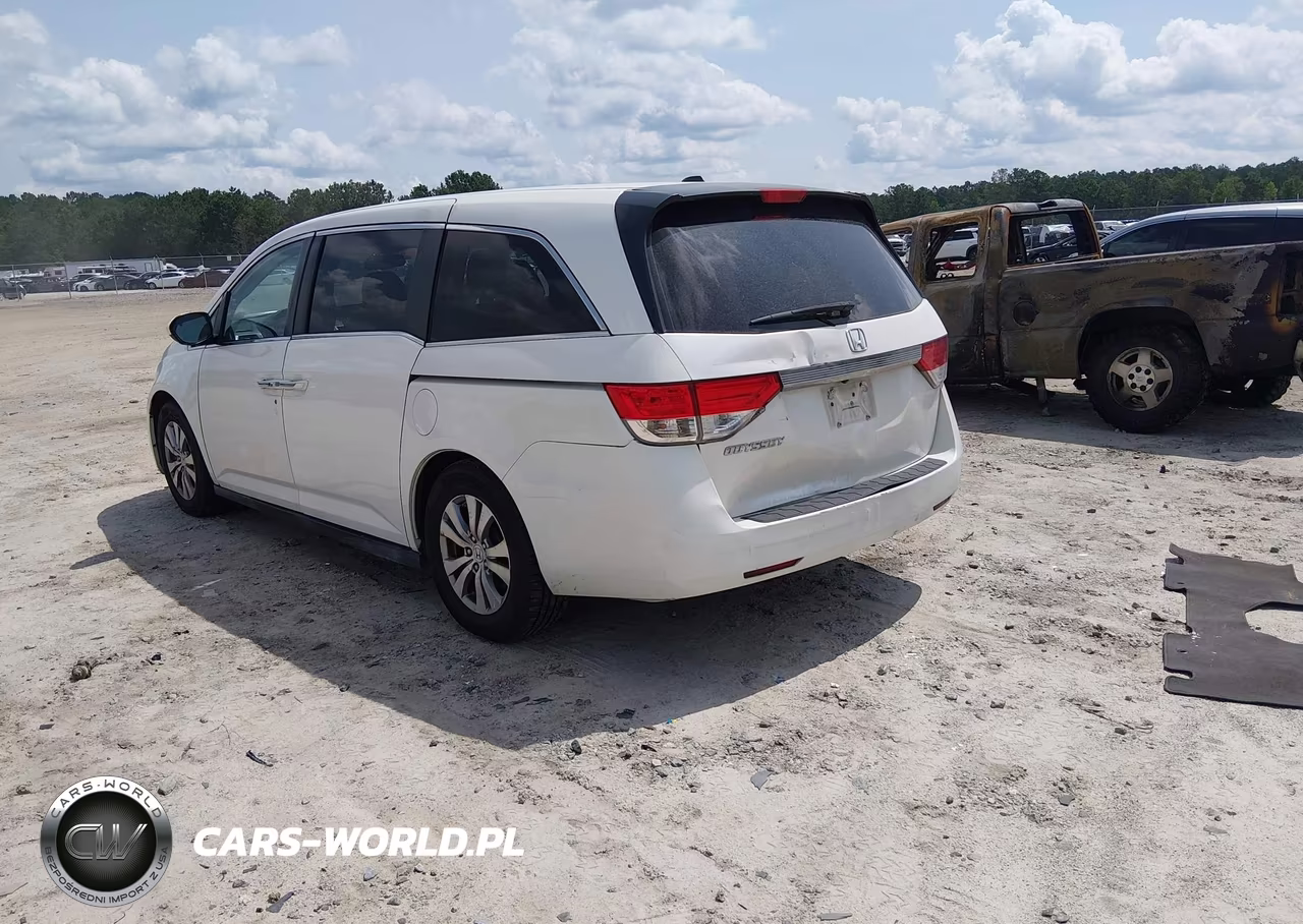 2014 Honda Odyssey Ex-L VIN:5FNRL5H6XEB076886 - 3