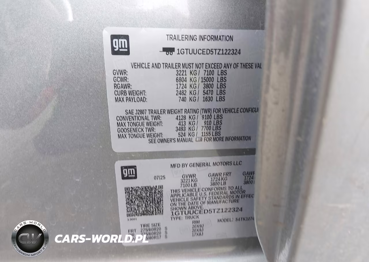2026 GMC Sierra 1500 , Standard Bed, Elevation, 4Wd VIN:1GTUUCED5TZ122324 - 9