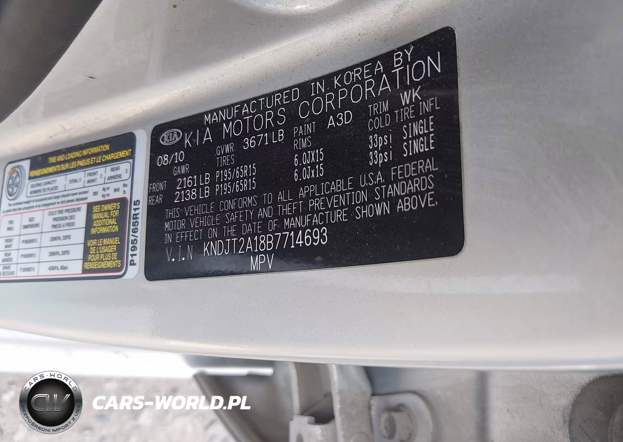 2011 Kia Soul VIN:KNDJT2A18B7714693 - 9
