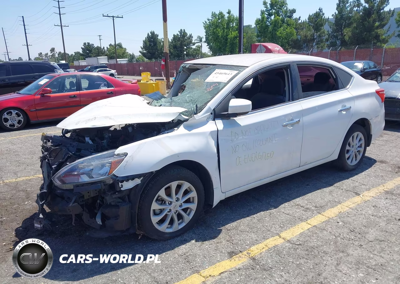2019 Nissan Sentra Sv VIN:3N1AB7AP2KY440042 - 2