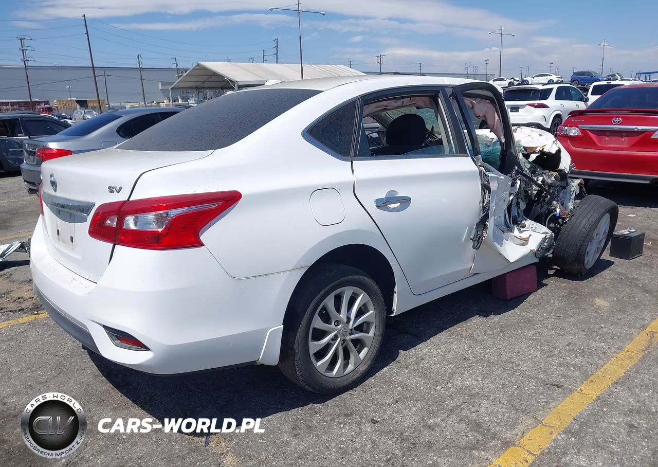 2019 Nissan Sentra Sv VIN:3N1AB7AP2KY440042 - 4