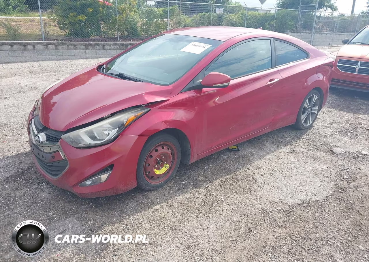 2014 Hyundai Elantra VIN:KMHDH6AH2EU028895 - 2