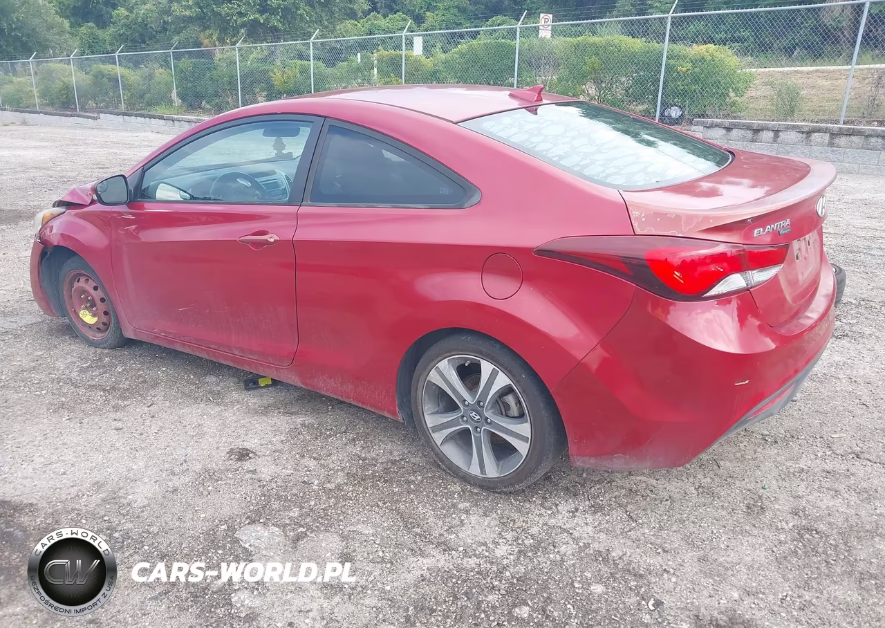 2014 Hyundai Elantra VIN:KMHDH6AH2EU028895 - 3