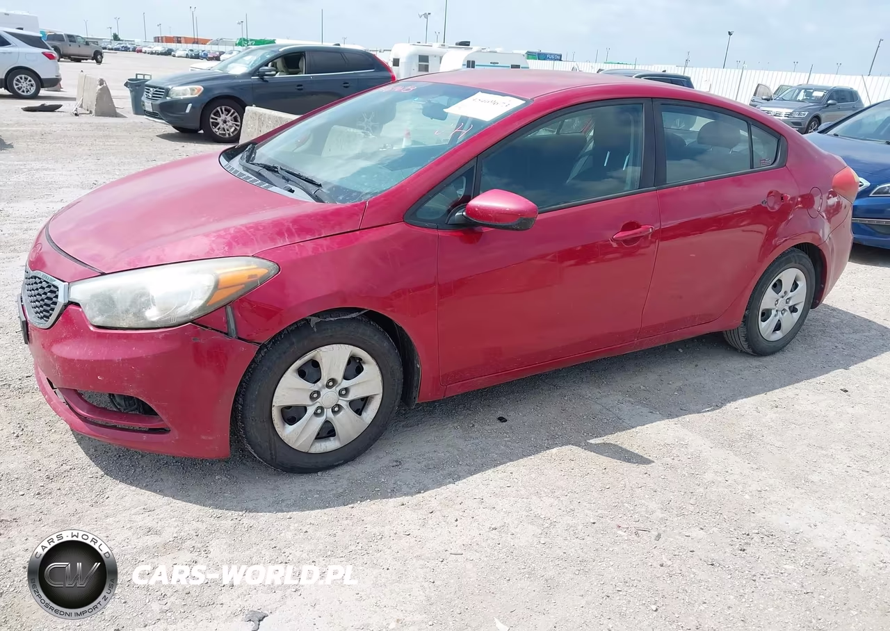2016 Kia Forte Lx VIN:KNAFK4A68G5595365 - 2