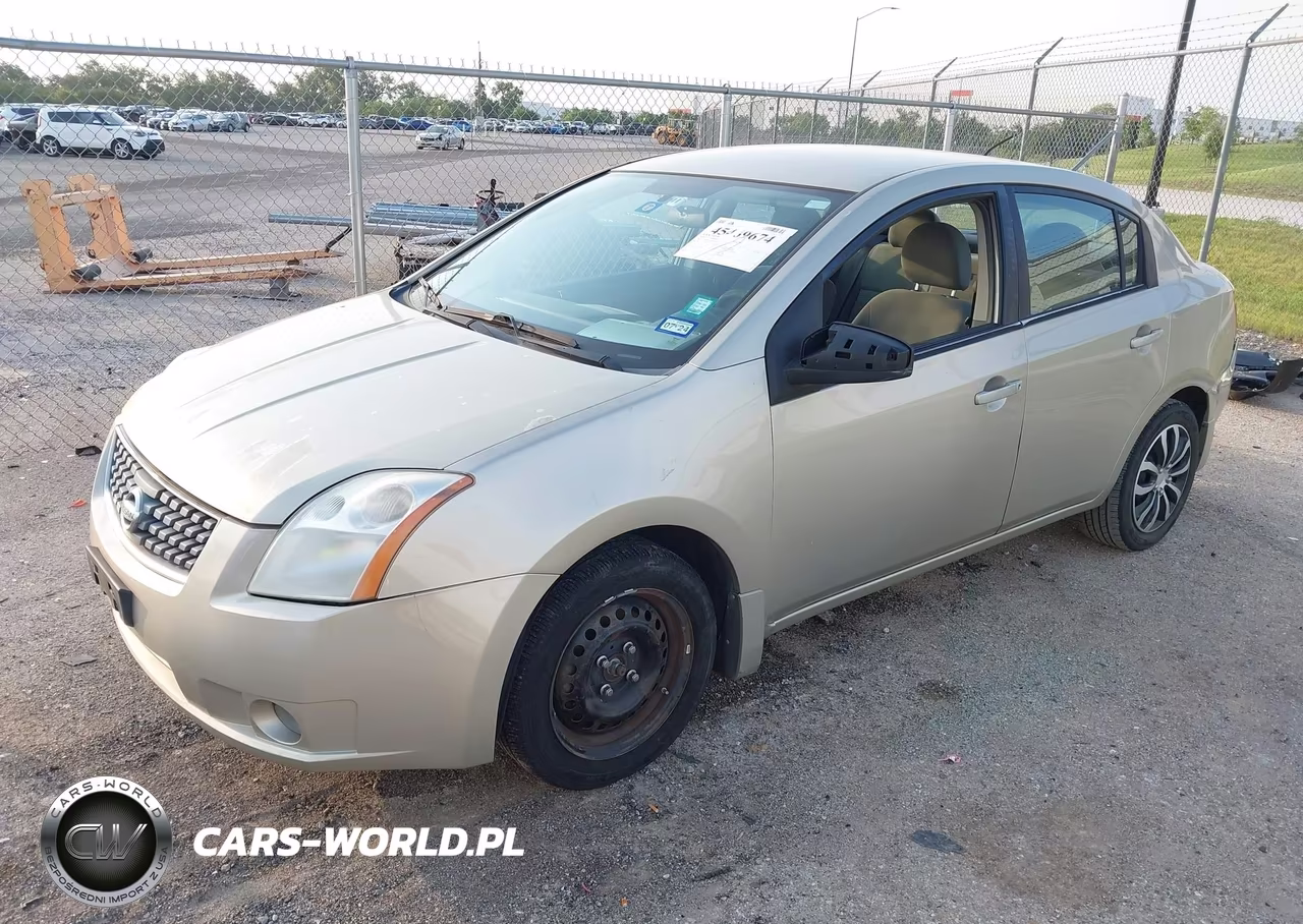 2008 Nissan Sentra 2.0 S VIN:3N1AB61E38L702553 - 2