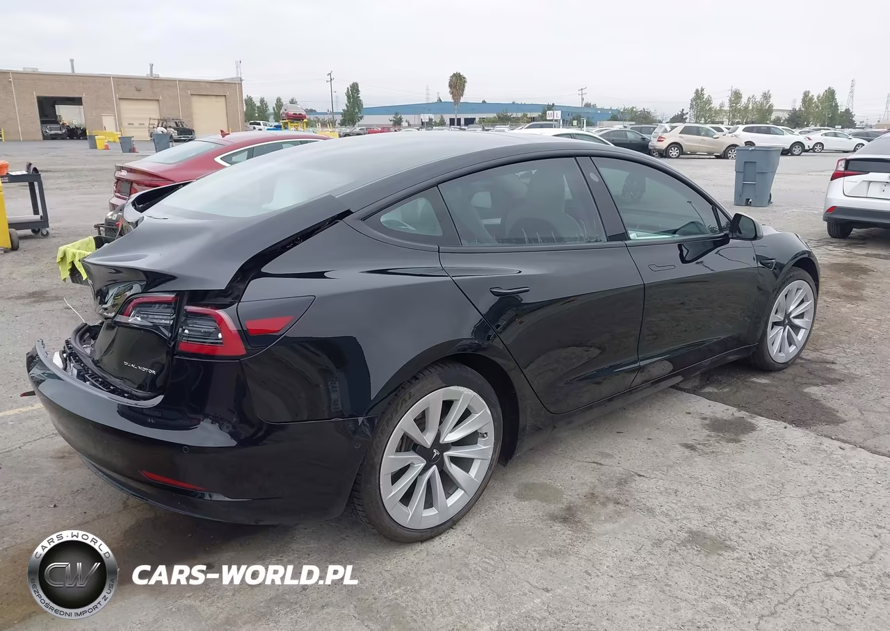 2021 Tesla Model 3 Long Range Dual Motor All-Wheel Drive VIN:5YJ3E1EB8MF075955 - 4
