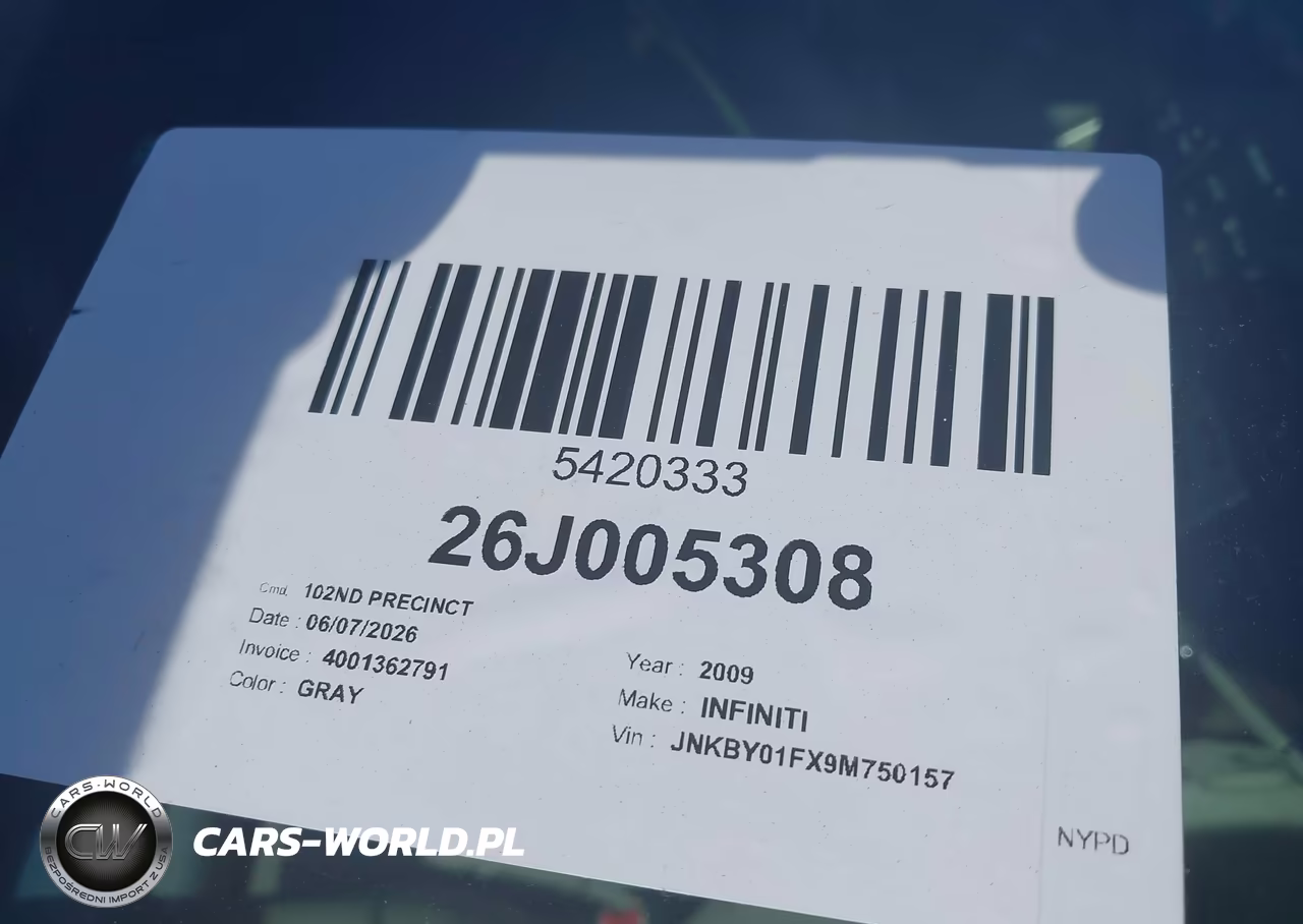 2009 Infiniti M45X VIN:JNKBY01FX9M750157 - 12