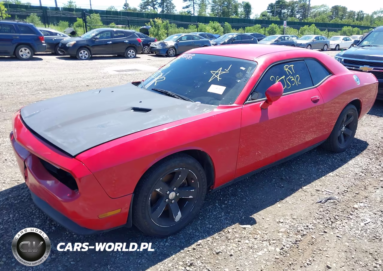 2013 Dodge Challenger Sxt VIN:2C3CDYAGXDH566460 - 2
