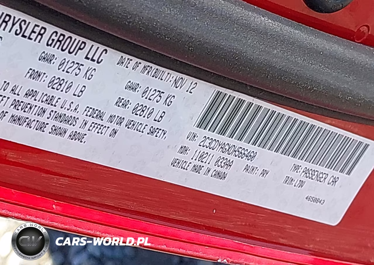 2013 Dodge Challenger Sxt VIN:2C3CDYAGXDH566460 - 9