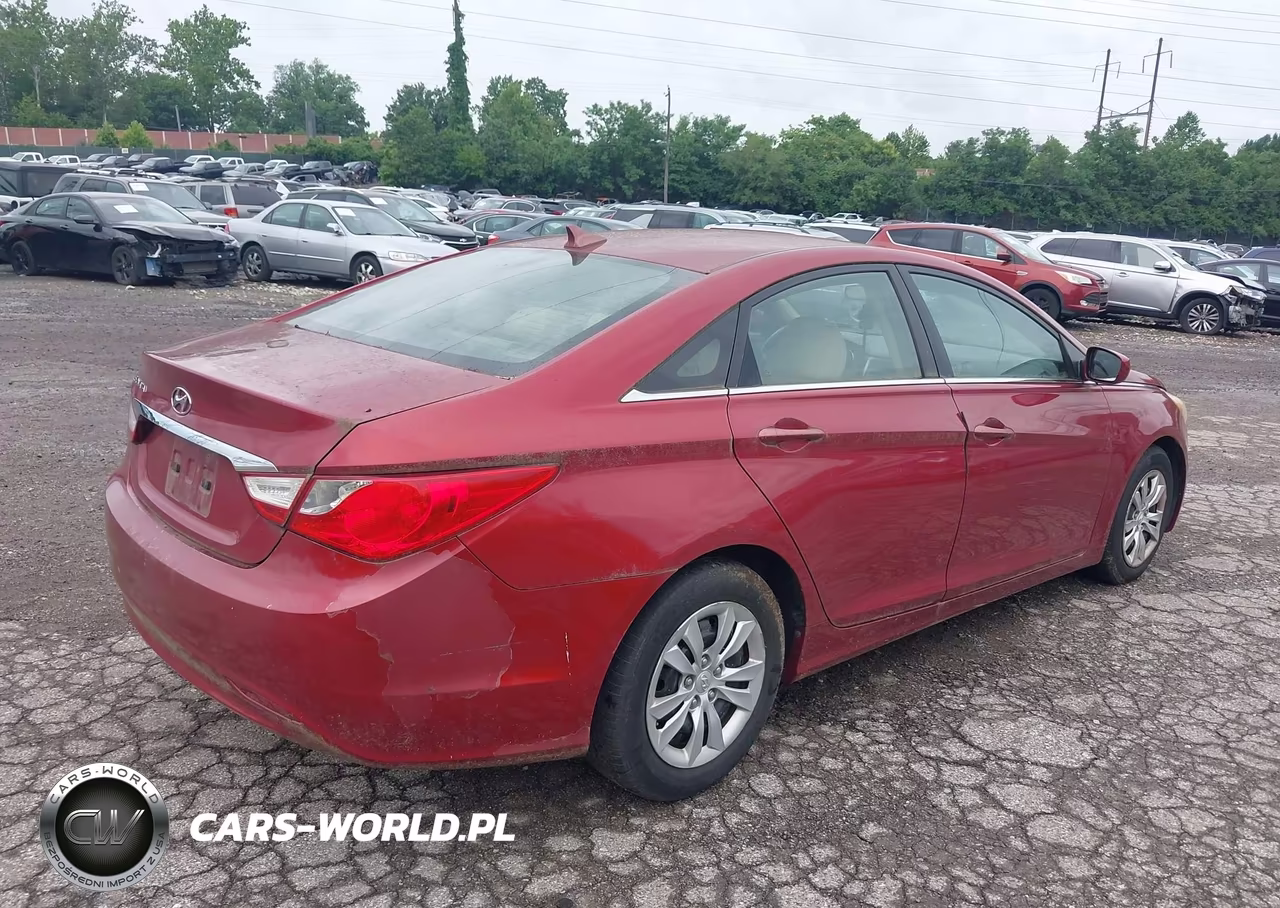 2011 Hyundai Sonata Gls VIN:5NPEB4AC3BH059307 - 4