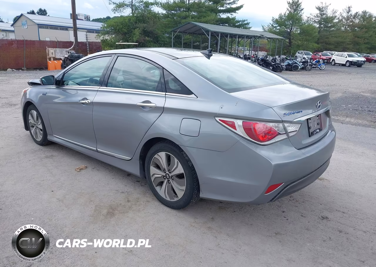 2015 Hyundai Sonata Hybrid Limited VIN:KMHEC4A45FA119067 - 3