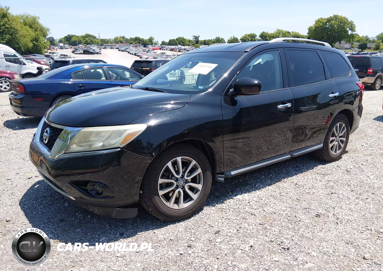 2014 Nissan Pathfinder Platinum-S-Sl-Sv VIN:5N1AR2MN4EC671510 - 2