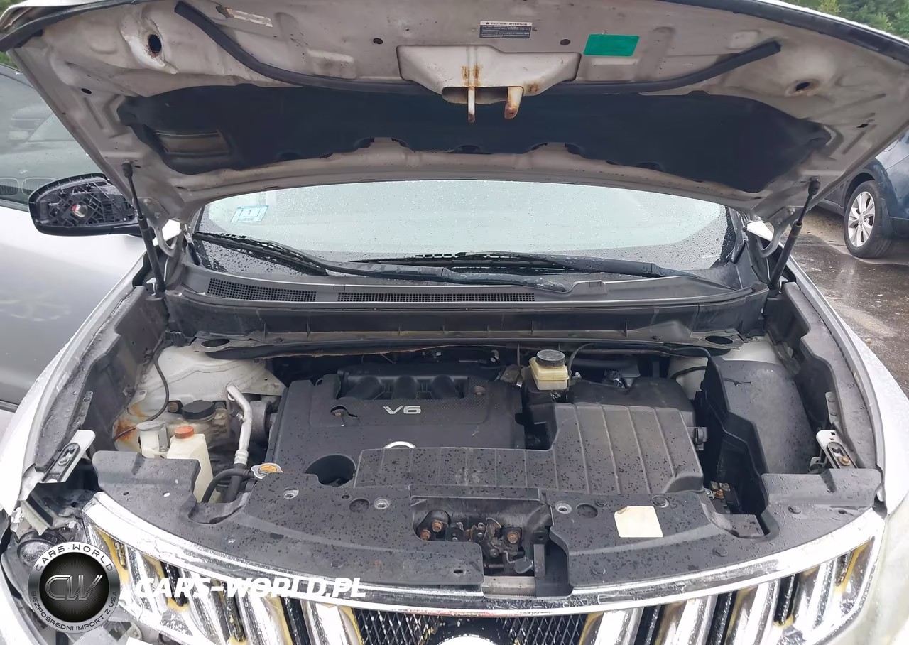 2009 Nissan Murano S VIN:JN8AZ18W99W204870 - 10