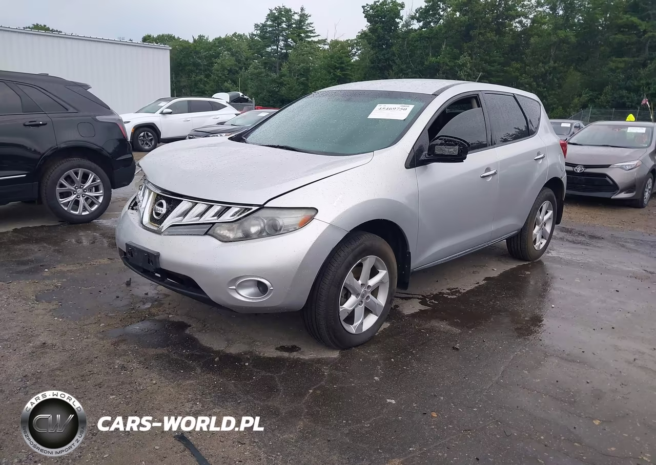 2009 Nissan Murano S VIN:JN8AZ18W99W204870 - 2