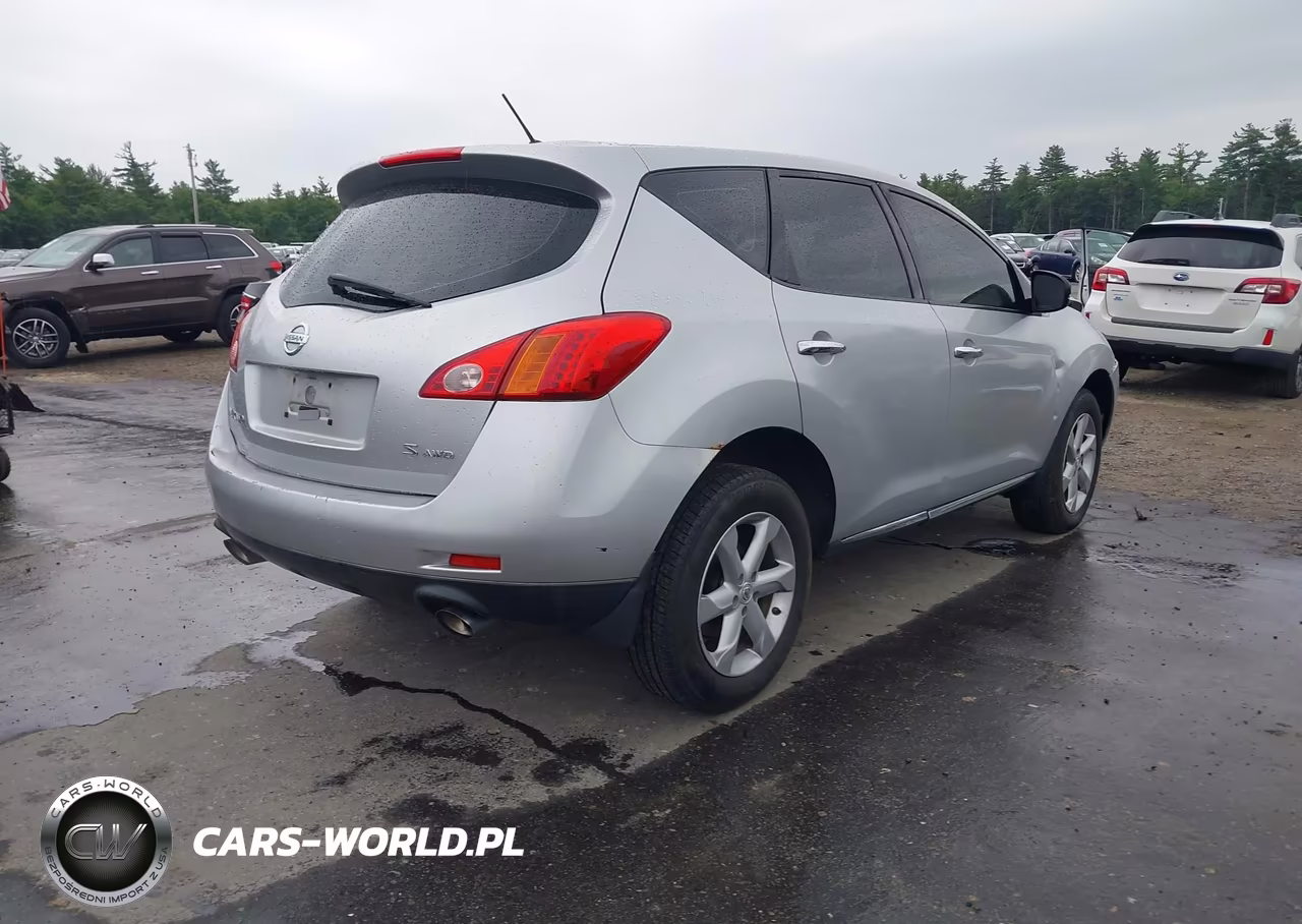 2009 Nissan Murano S VIN:JN8AZ18W99W204870 - 4