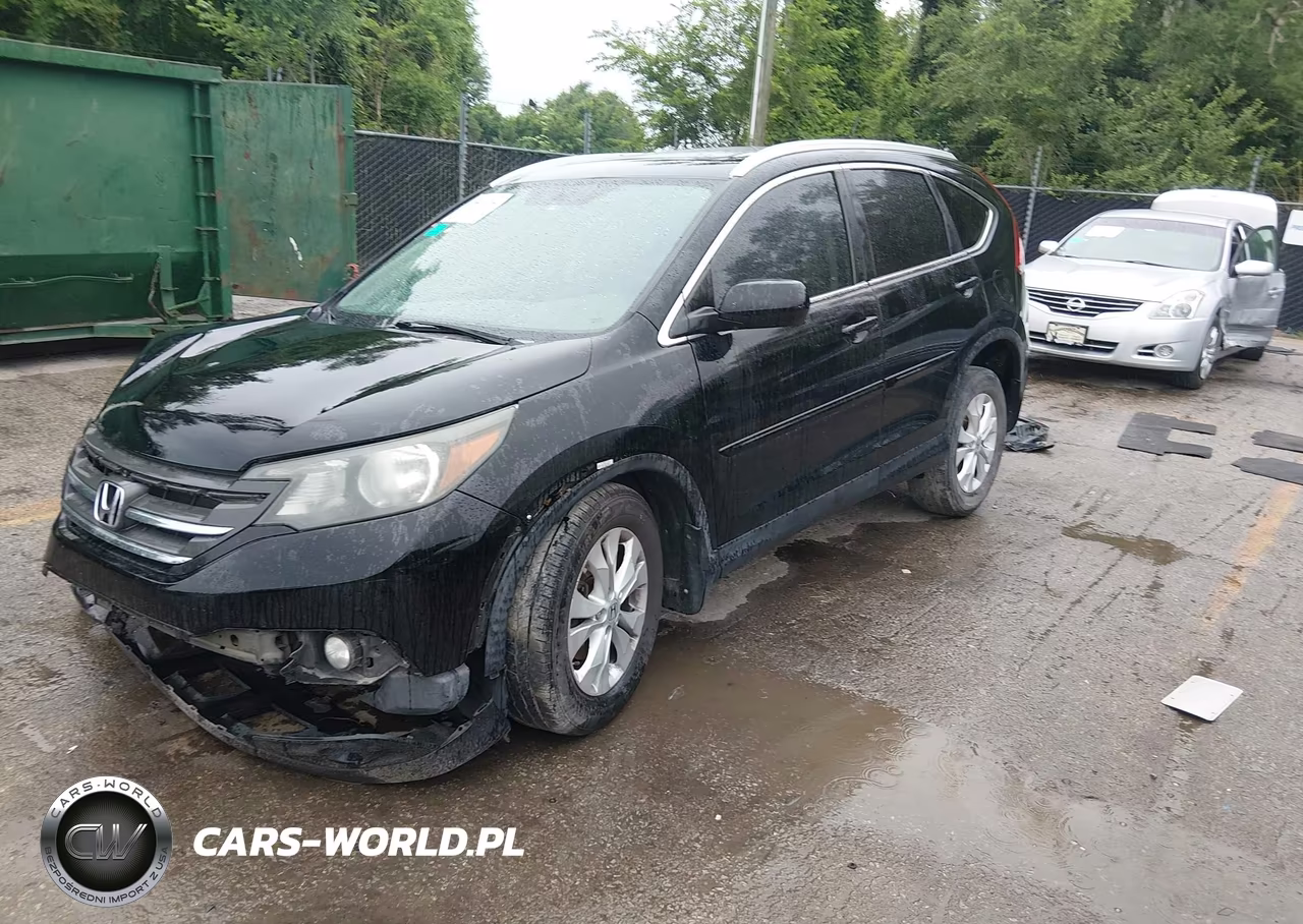 2013 Honda Cr-V Ex-L VIN:5J6RM4H77DL001536 - 2