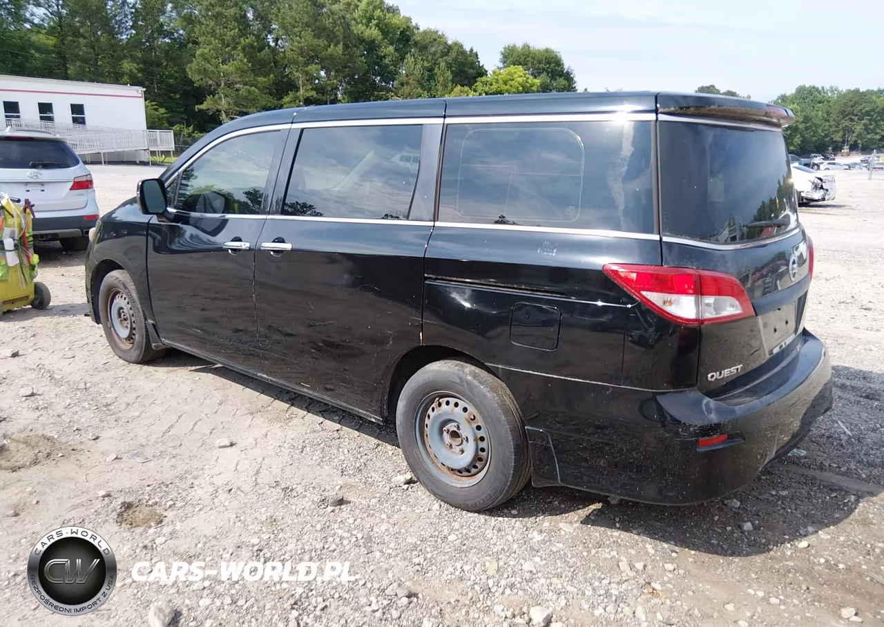 2014 Nissan Quest S VIN:JN8AE2KP6E9104091 - 3