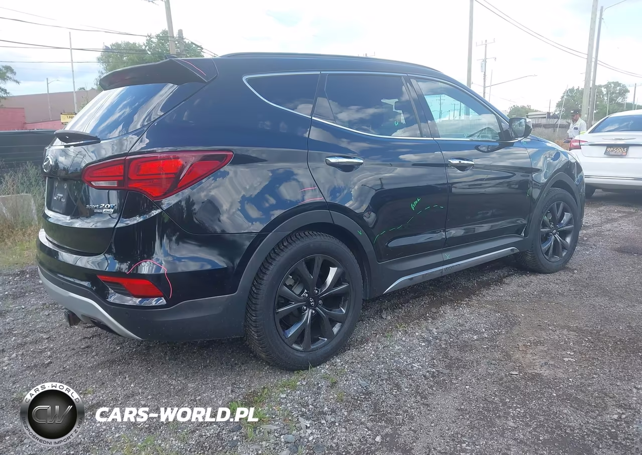2017 Hyundai Santa Fe Sport 2.0T Ultimate VIN:5XYZWDLA1HG451333 - 4