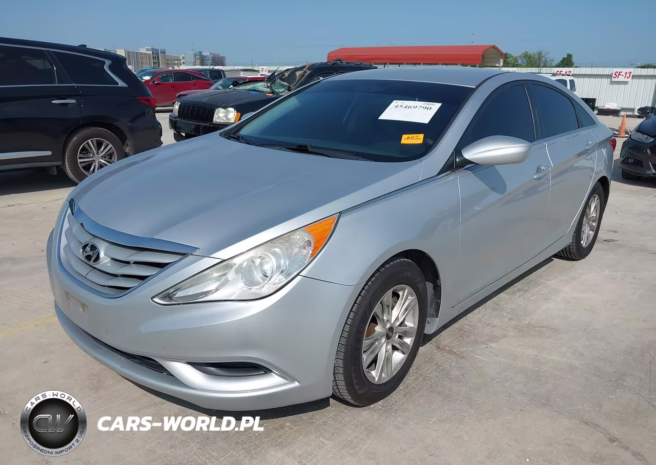 2013 Hyundai Sonata Gls VIN:5NPEB4AC8DH617378 - 2