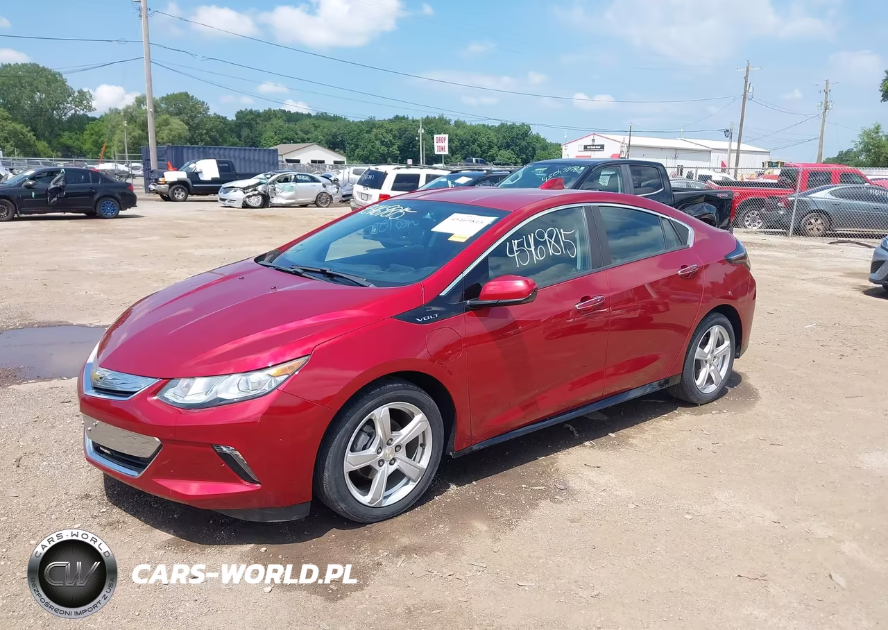 2018 Chevrolet Volt Lt VIN:1G1RA6S54JU157274 - 2
