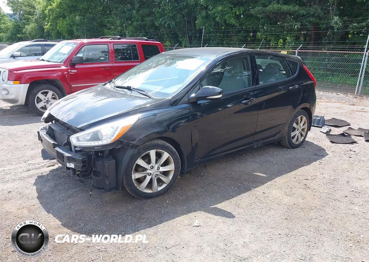 2014 Hyundai Accent Se VIN:KMHCU5AE3EU178666 - 2