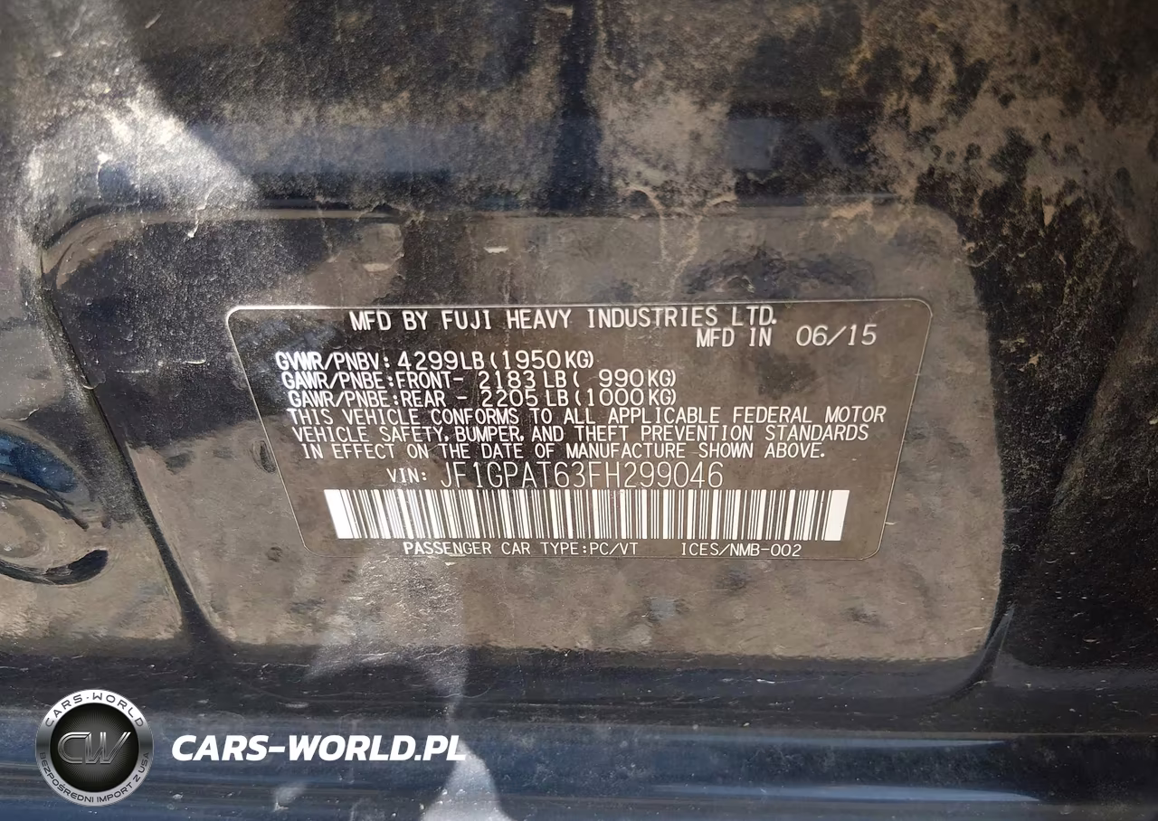 2015 Subaru Impreza 2.0I Sport Premium VIN:JF1GPAT63FH299046 - 9