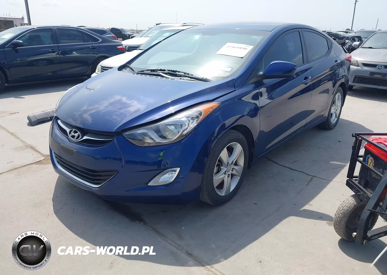 2013 Hyundai Elantra Gls VIN:KMHDH4AE5DU748667 - 2