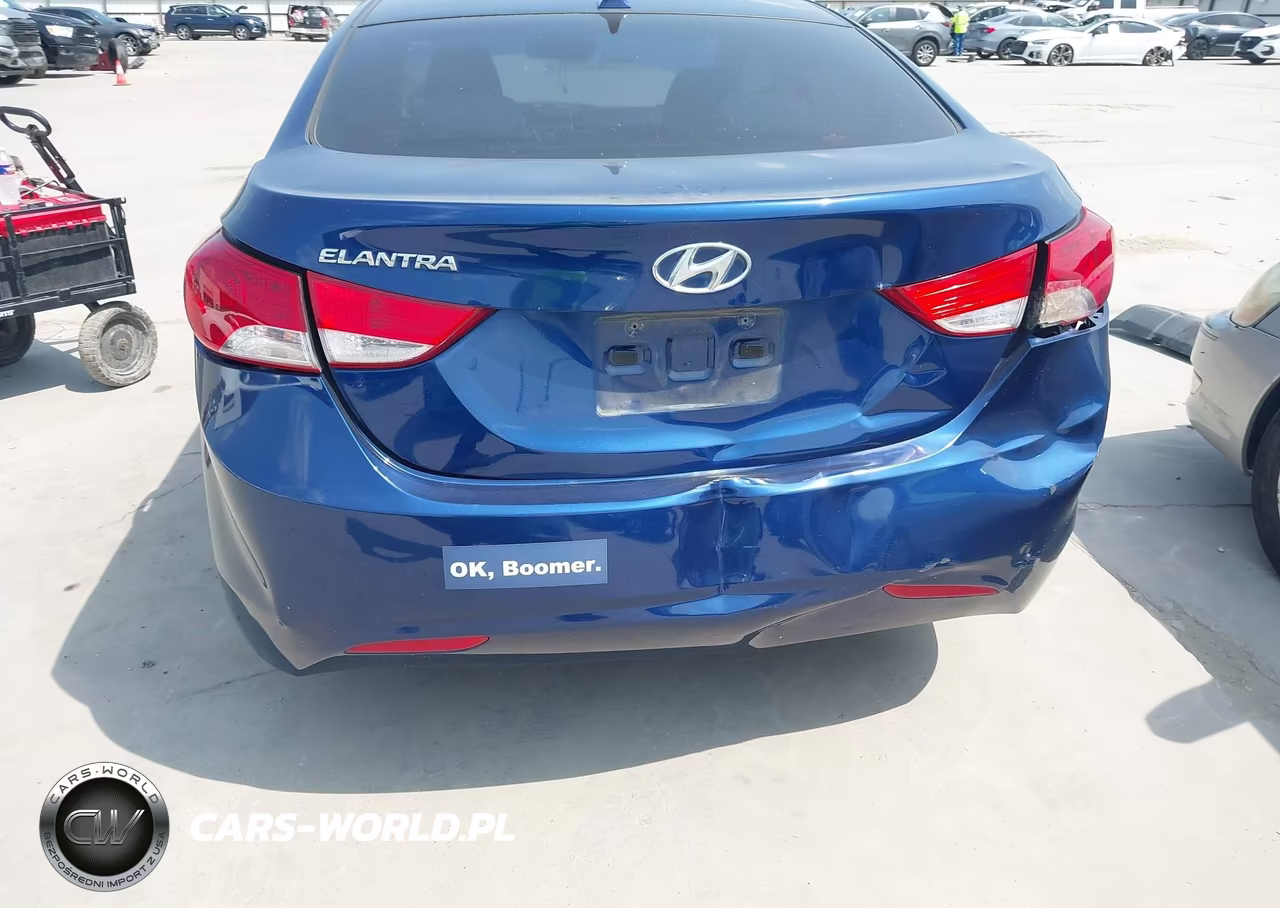 2013 Hyundai Elantra Gls VIN:KMHDH4AE5DU748667 - 6