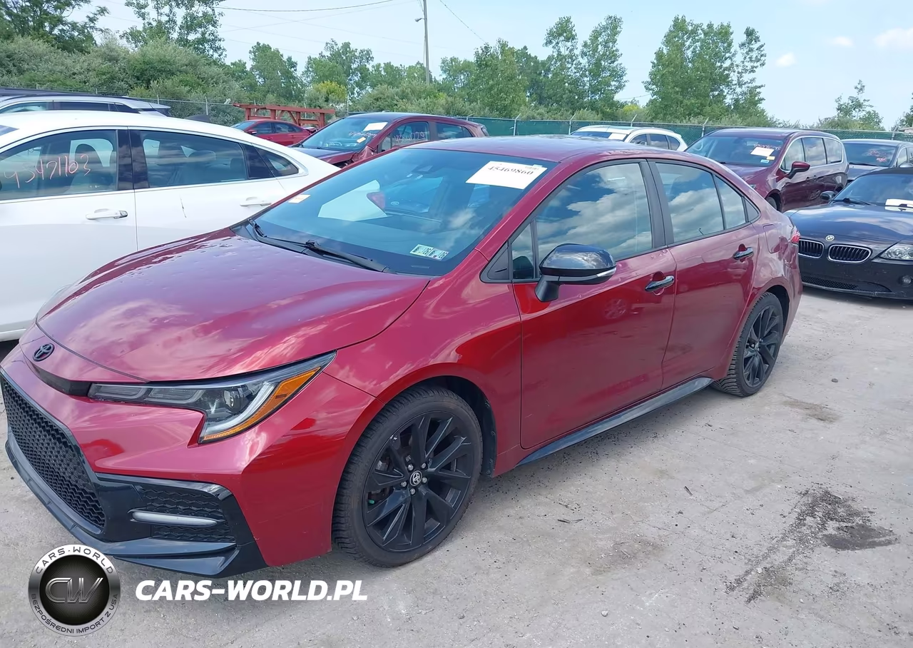 2022 Toyota Corolla Se Nightshade Edition VIN:5YFS4MCE0NP116310 - 2