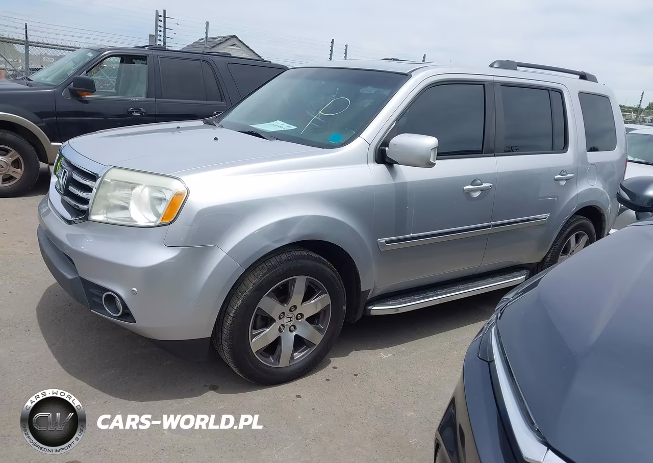 2013 Honda Pilot Touring VIN:5FNYF3H98DB022504 - 2