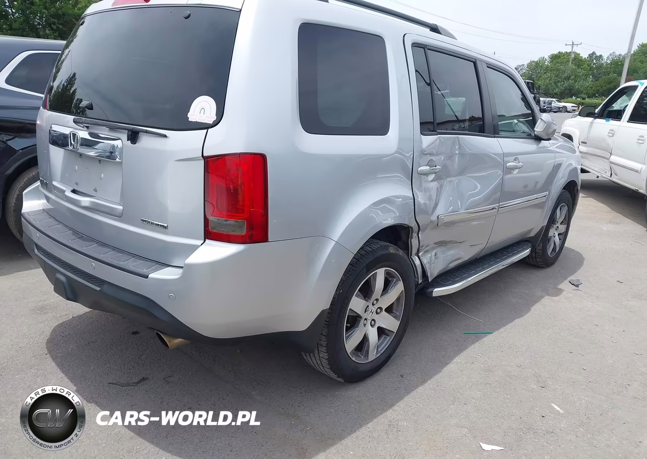 2013 Honda Pilot Touring VIN:5FNYF3H98DB022504 - 4