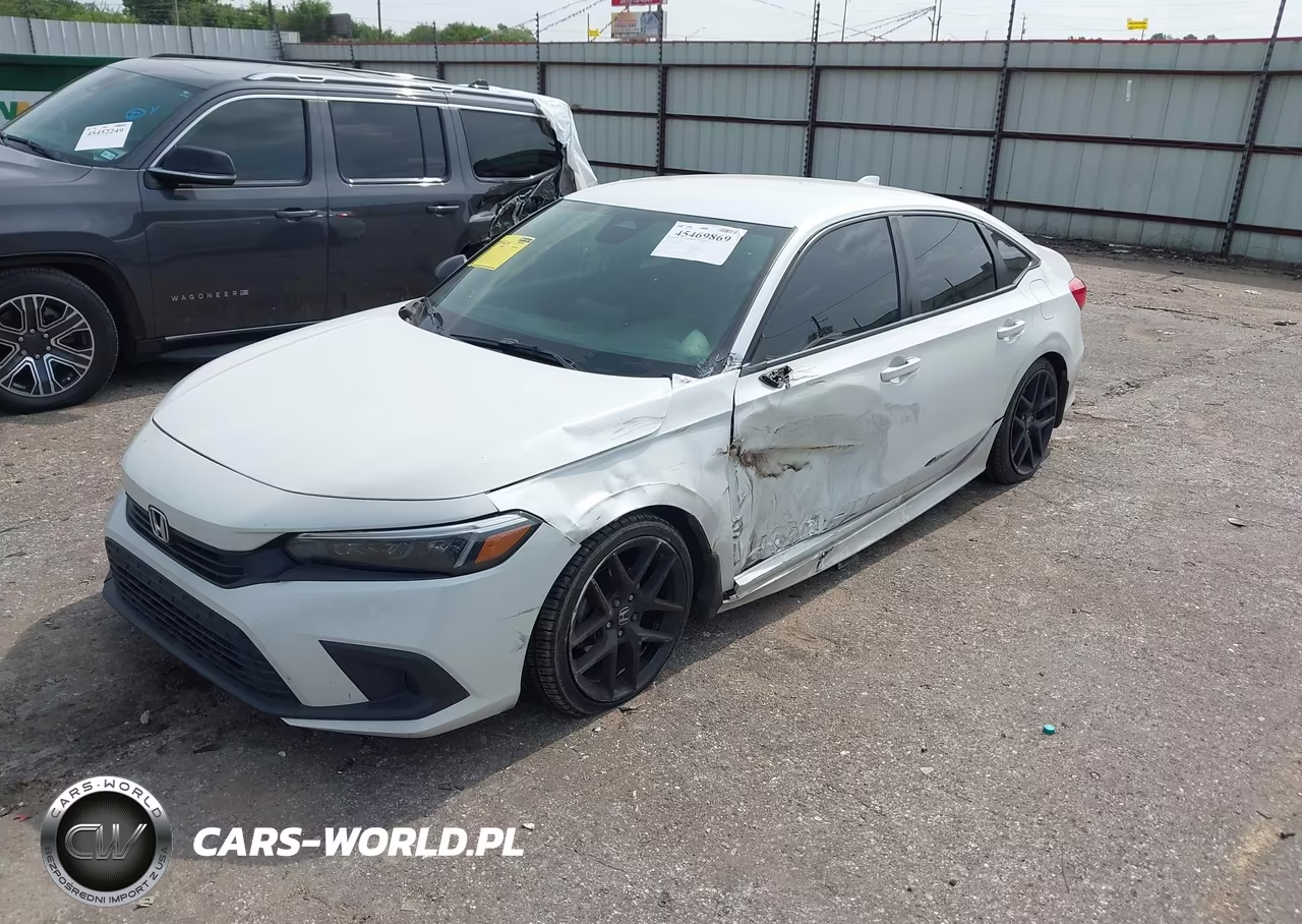 2022 Honda Civic Sport VIN:2HGFE2F58NH502513 - 2
