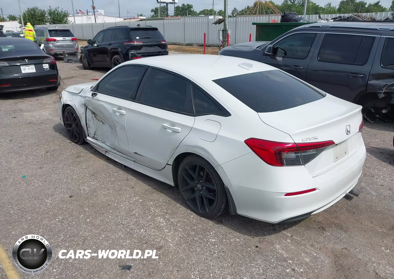 2022 Honda Civic Sport VIN:2HGFE2F58NH502513 - 3