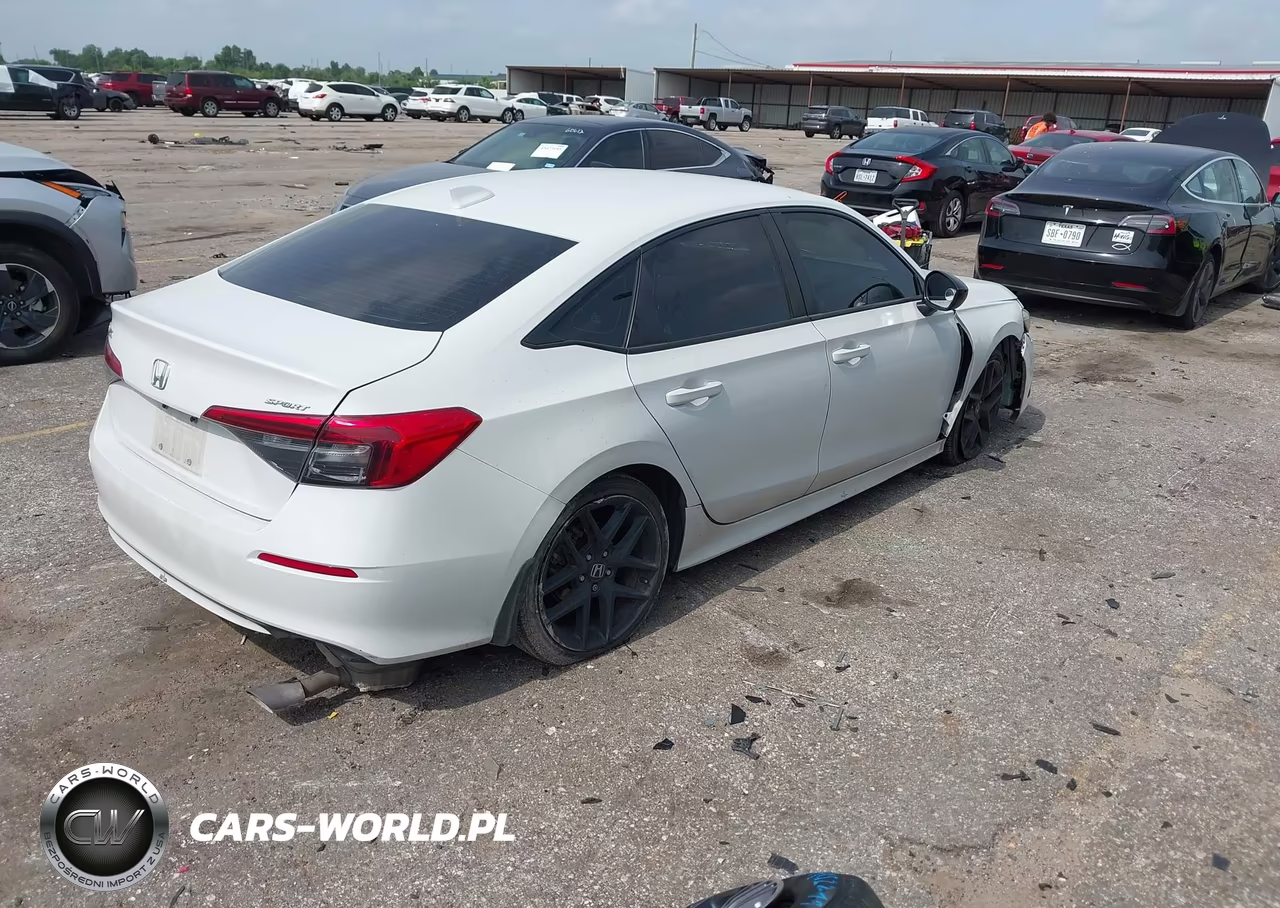 2022 Honda Civic Sport VIN:2HGFE2F58NH502513 - 4