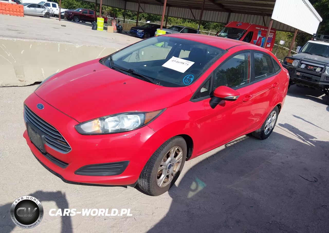 2014 Ford Fiesta Se VIN:3FADP4BJ1EM153636 - 2