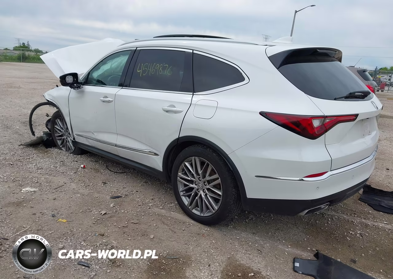 2022 Acura Mdx Advance Package VIN:5J8YE1H84NL044823 - 3