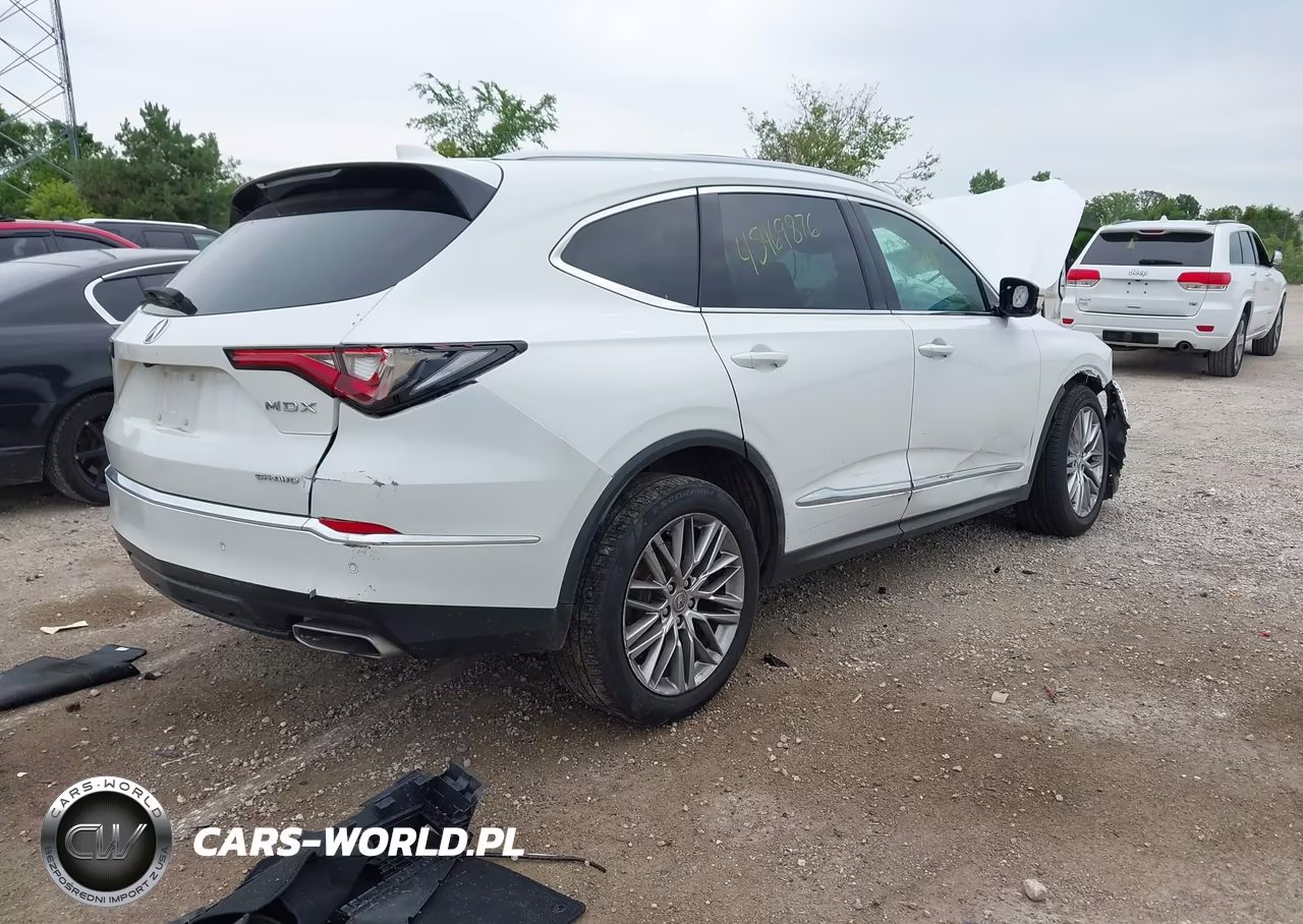 2022 Acura Mdx Advance Package VIN:5J8YE1H84NL044823 - 4